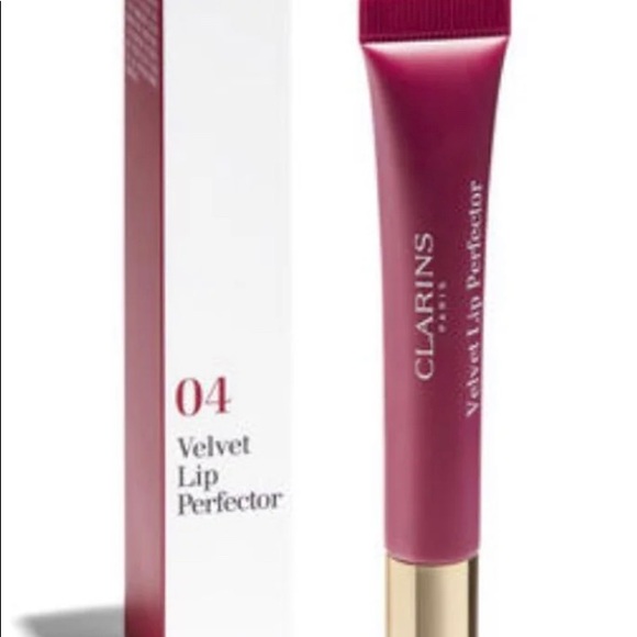 Clarins Velvet Lip Perfector 04 Velvet Rasberry - Picture 3 of 4
